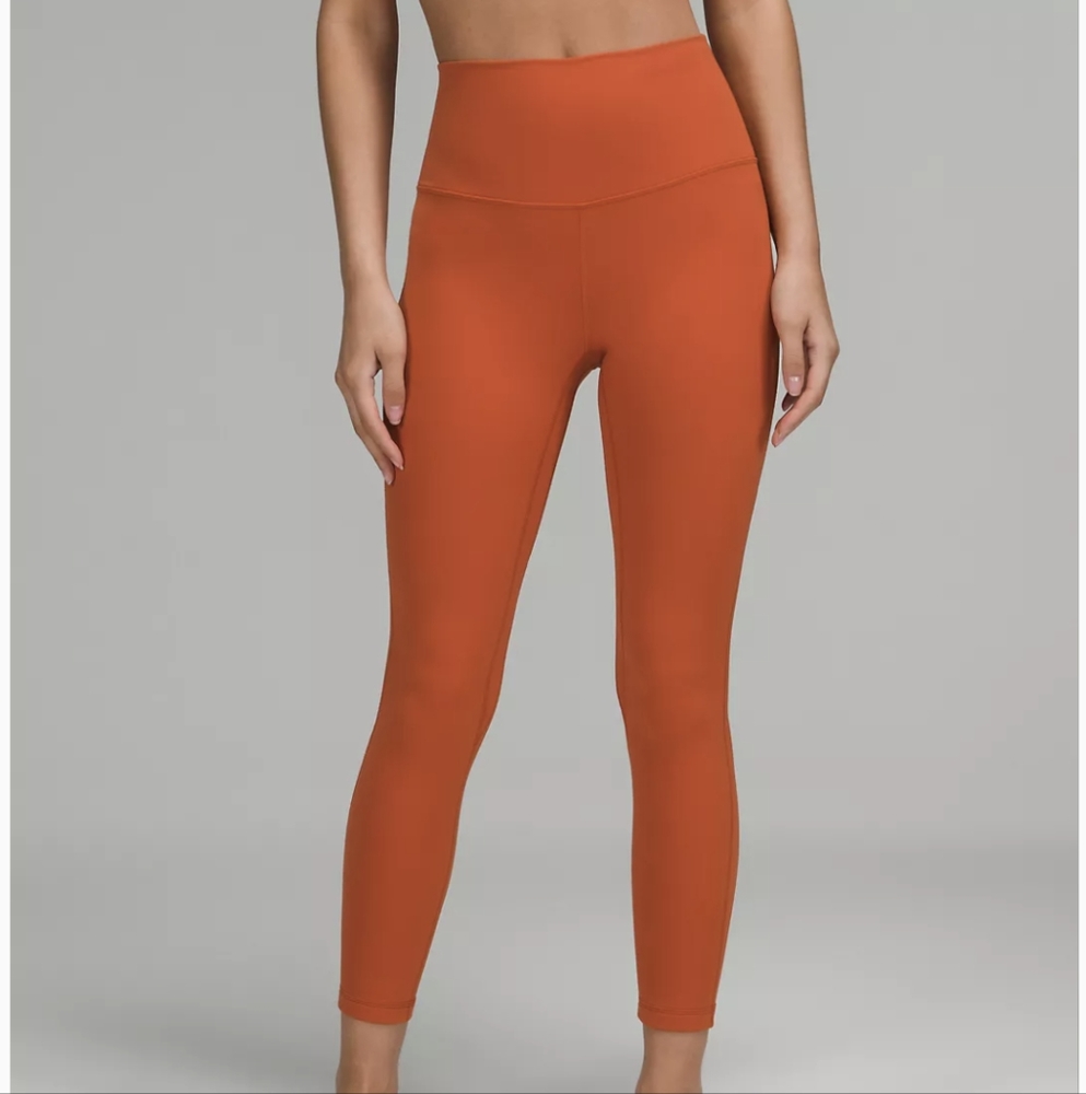 NWT Lululemon Align 25" Canyon orange